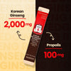 Everytime Propolis Korean Red Ginseng Extract Liquid Stick 2000mg - JungKwanJang