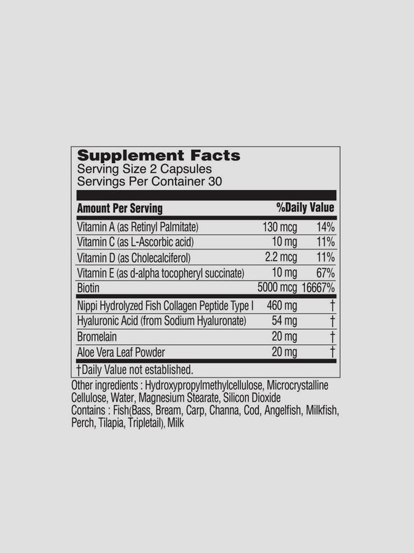 BIOTIN With Collagen Peptide