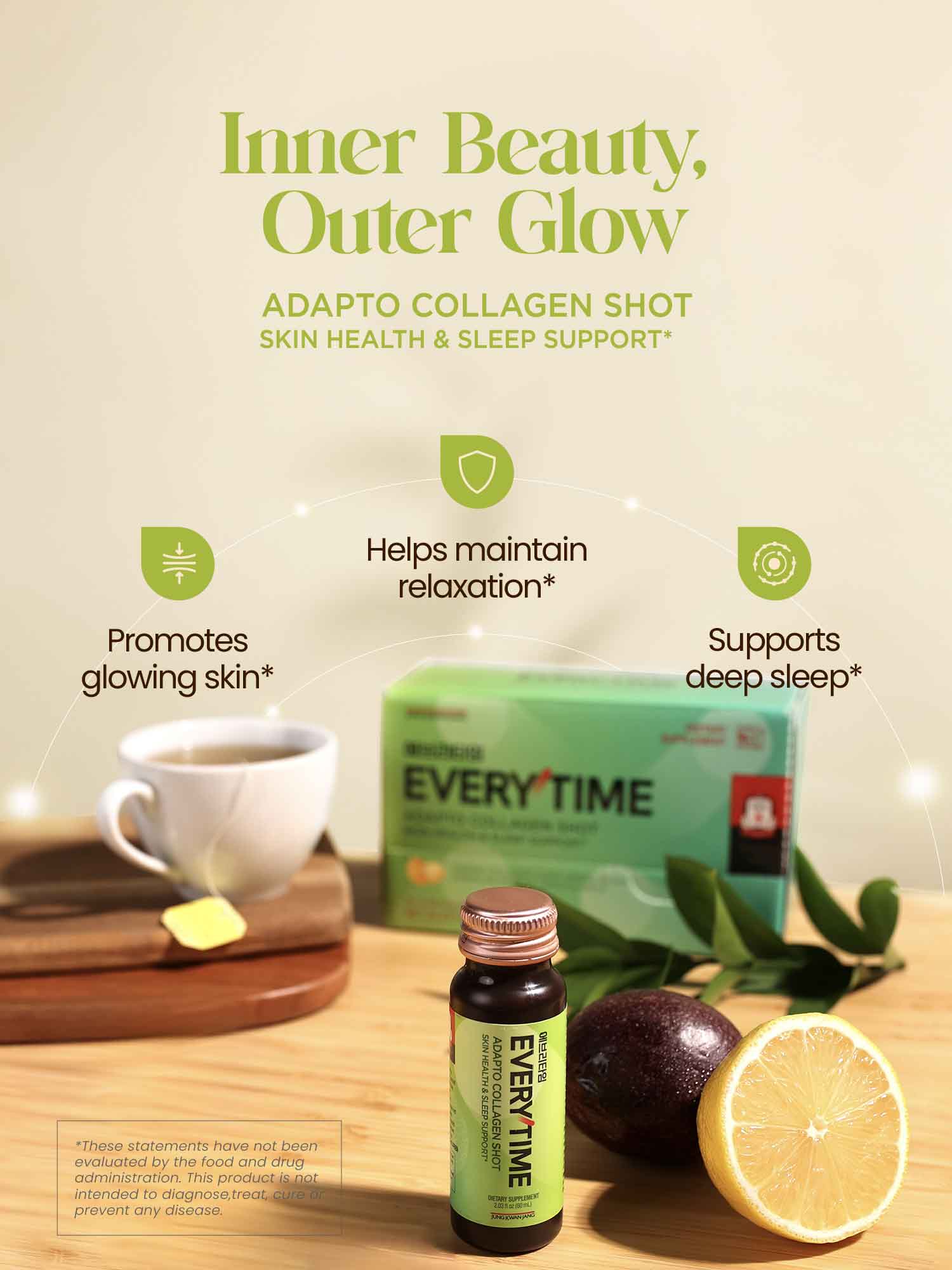 Collagen & American Ginseng for Skin Health & Sleep Support