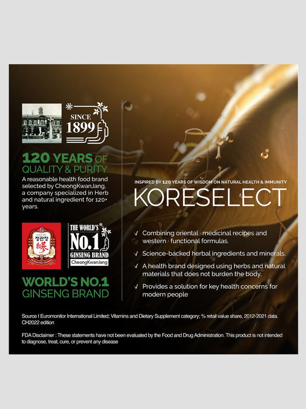 Tart Cherry Capsules MSM Joint Support Supplement với American Ginseng KORESELECT