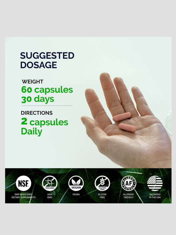 Tart Cherry Capsules MSM Joint Support Supplement với American Ginseng KORESELECT