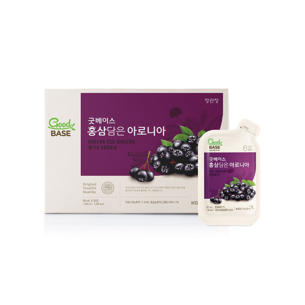 Good Base Red Ginseng & Aronia - A Refreshing Wake Up Call