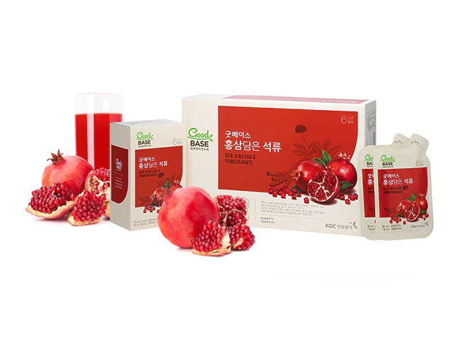 Buena base Ginseng rojo y granada: la bebida saludable para mujeres
