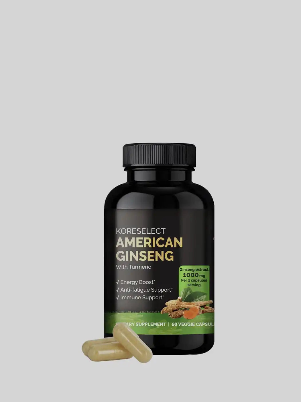 American Ginseng with Turmeric