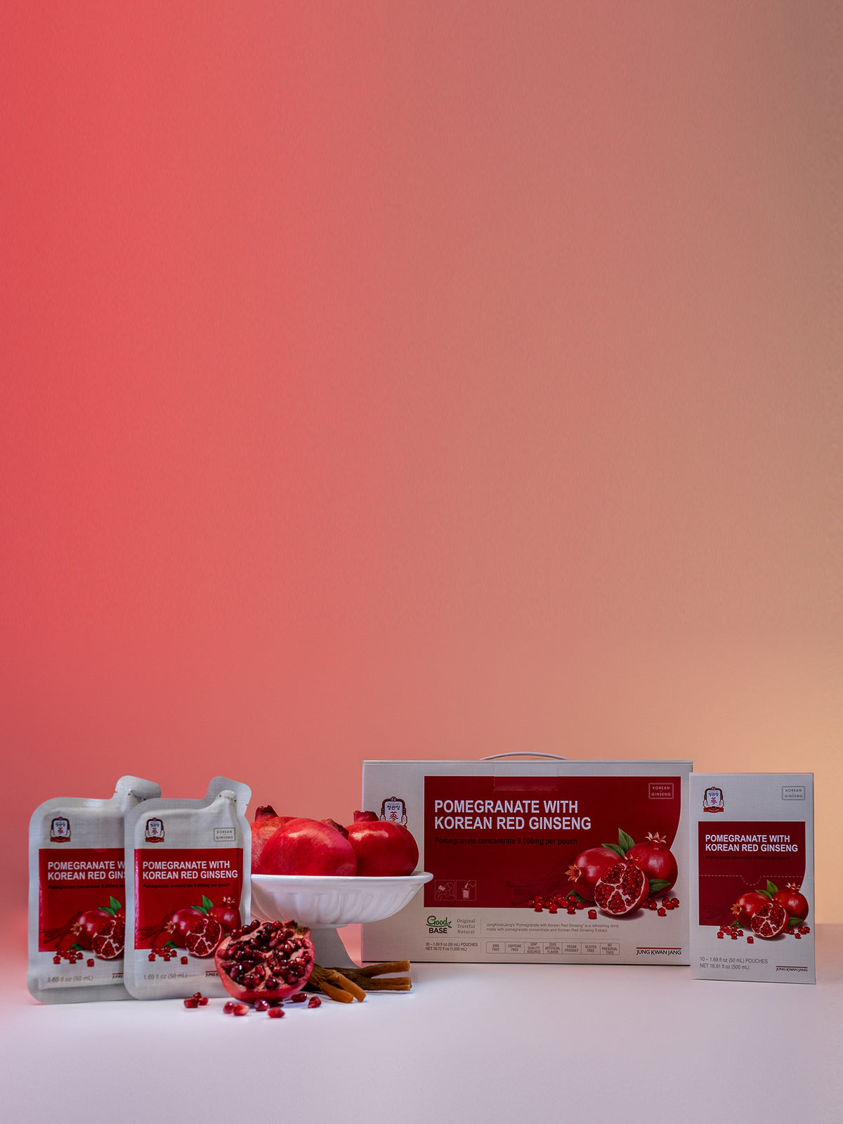 Pomegranate with Korean Red Ginseng
