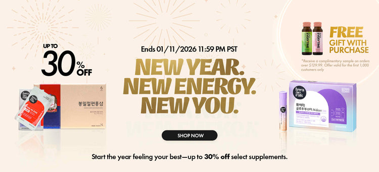 Up to 30% Off Korean Red Ginseng for 2026 New Year
