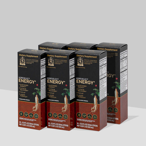 Liquid Energy Stick Ginseng Vermelho Coreano Sem Cafeína - Koreselect