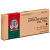 Vital Tonic Gift Set Box 10 Garrafas de Ginseng Vermelho Coreano - CheongKwanJang