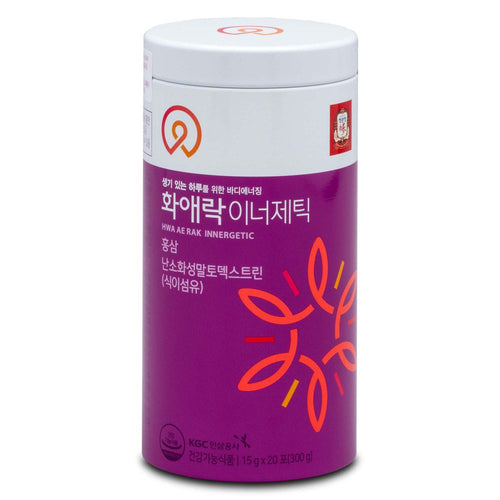 Bala de gelatina inergética feminina ginseng vermelho coreano - CheongKwanJang