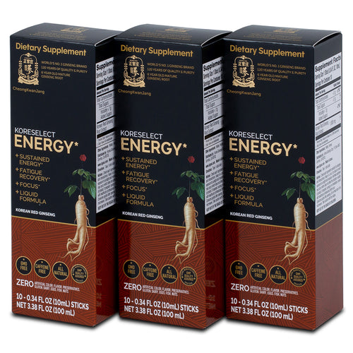 Liquid Energy Stick Korean Red Ginseng Caffeine Free - Koreselect