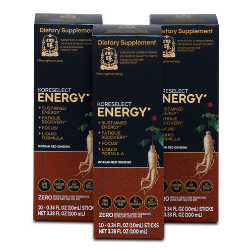 Liquid Energy Stick Korean Red Ginseng Caffeine Free - Koreselect